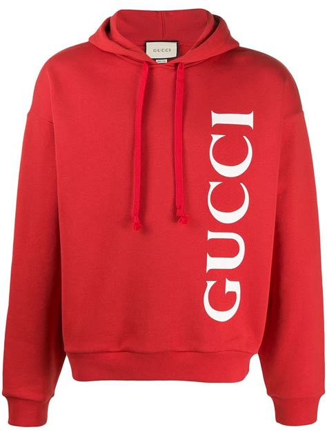 supreme gucci hoodie red|farfetch Gucci hoodie.